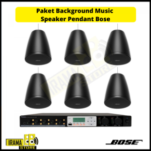 Paket Background Music Speaker Ceiling Pendant Bose DM3P - 6 Speaker